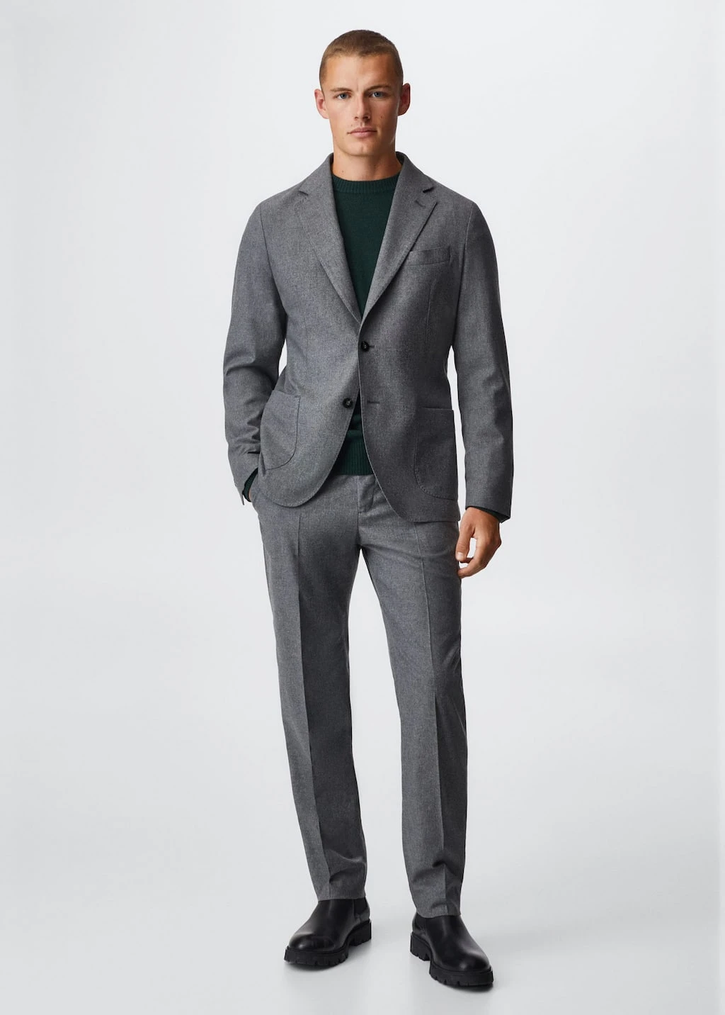 Veste Costume Laine â Image 2