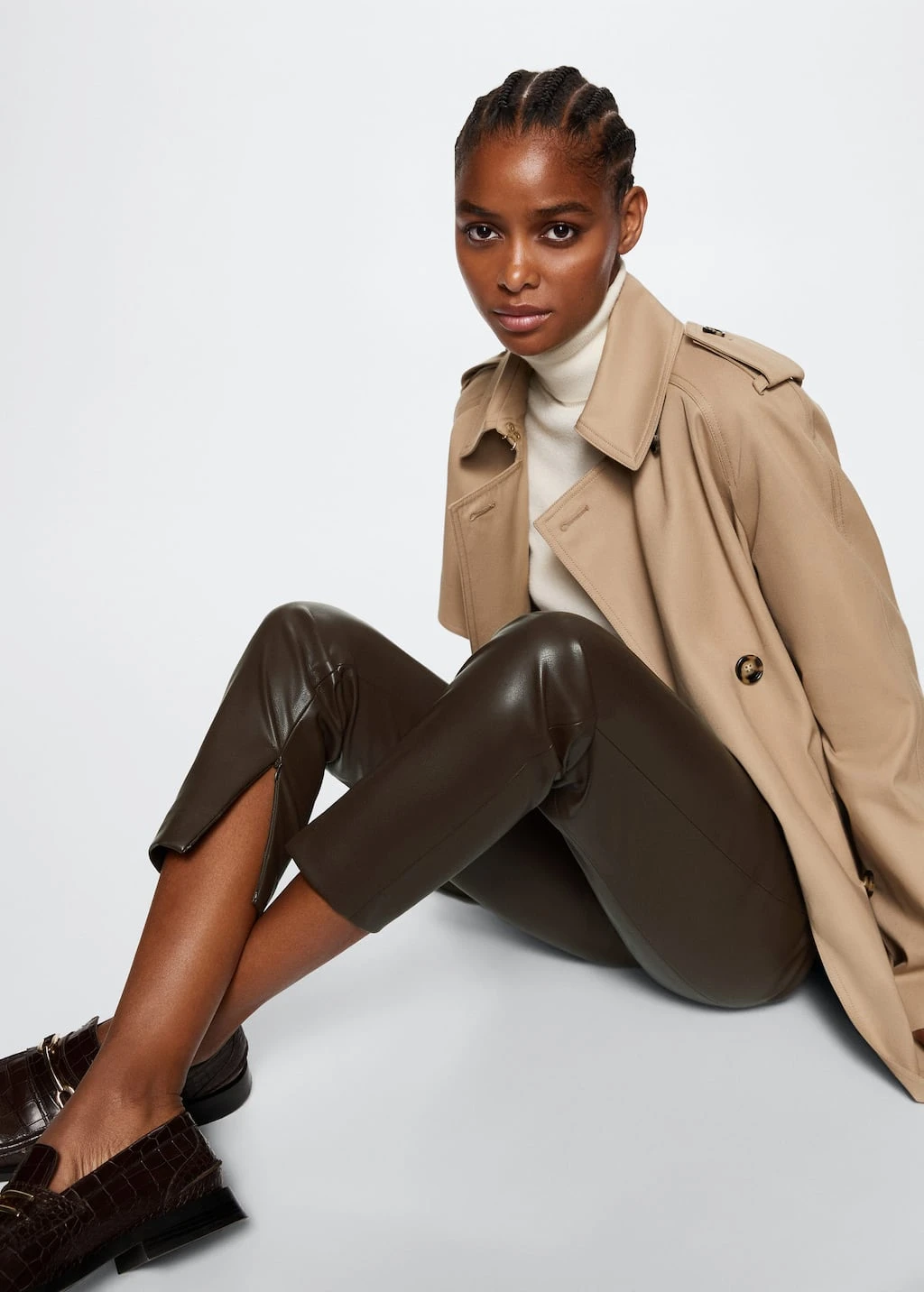 Legging Similicuir Ouvertures â Image 4