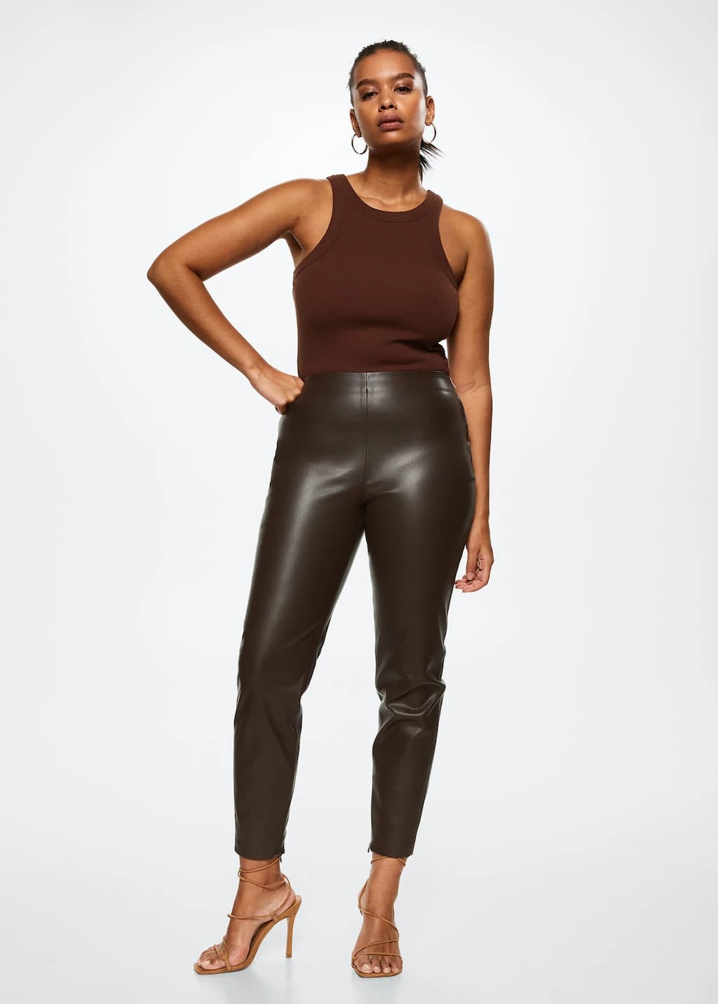 Legging Similicuir Ouvertures â Image 7