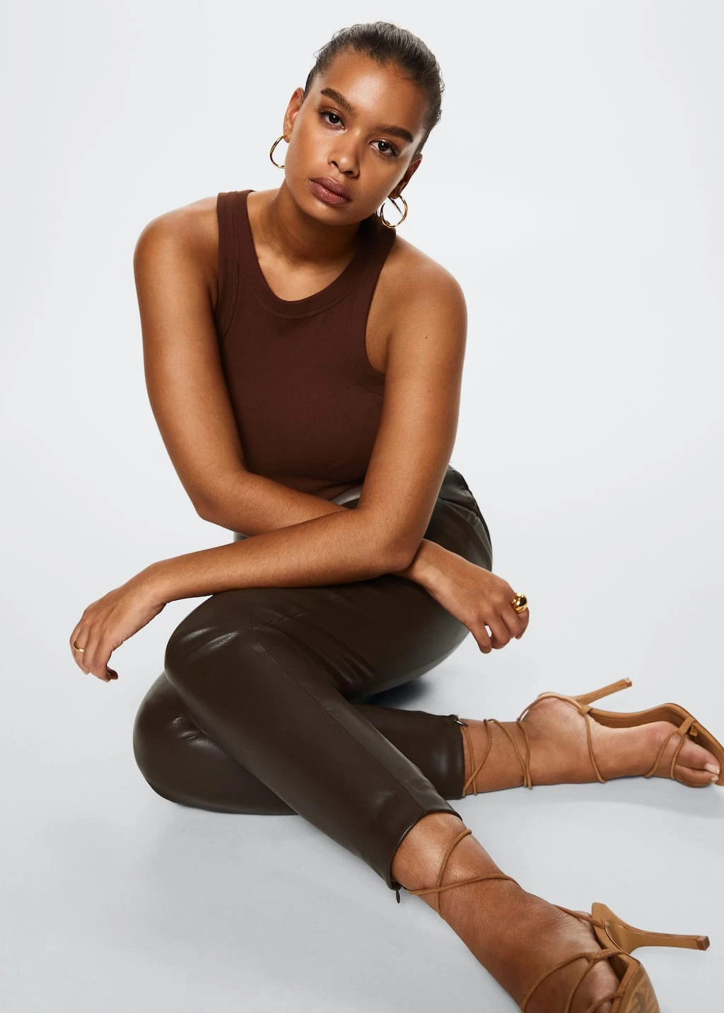 Legging Similicuir Ouvertures â Image 8