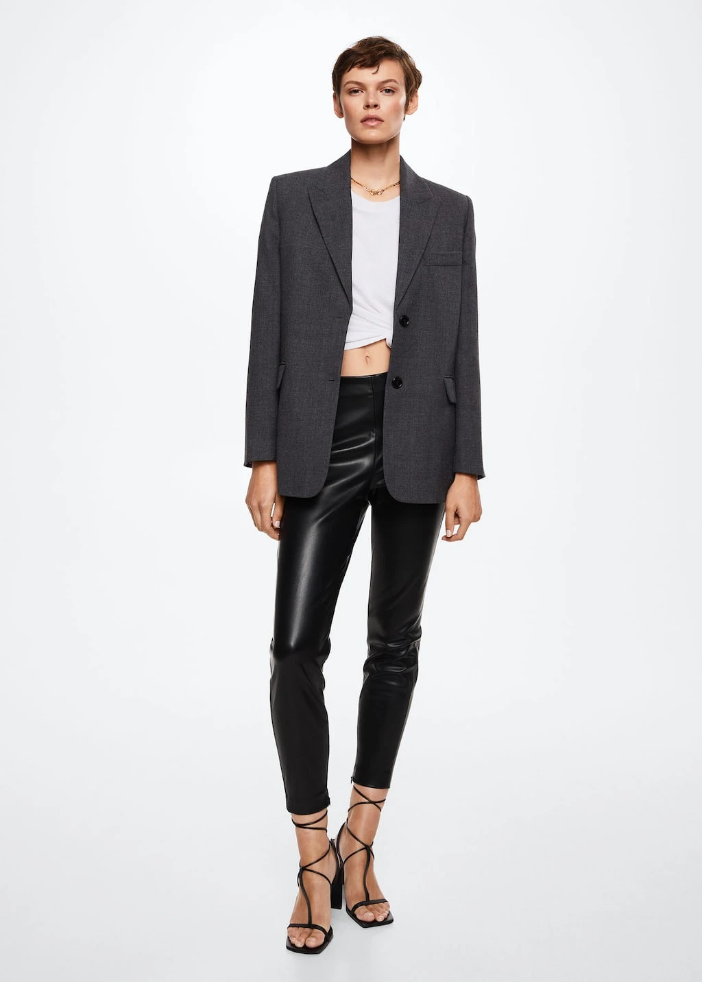 Legging Similicuir Ouvertures â Image 13