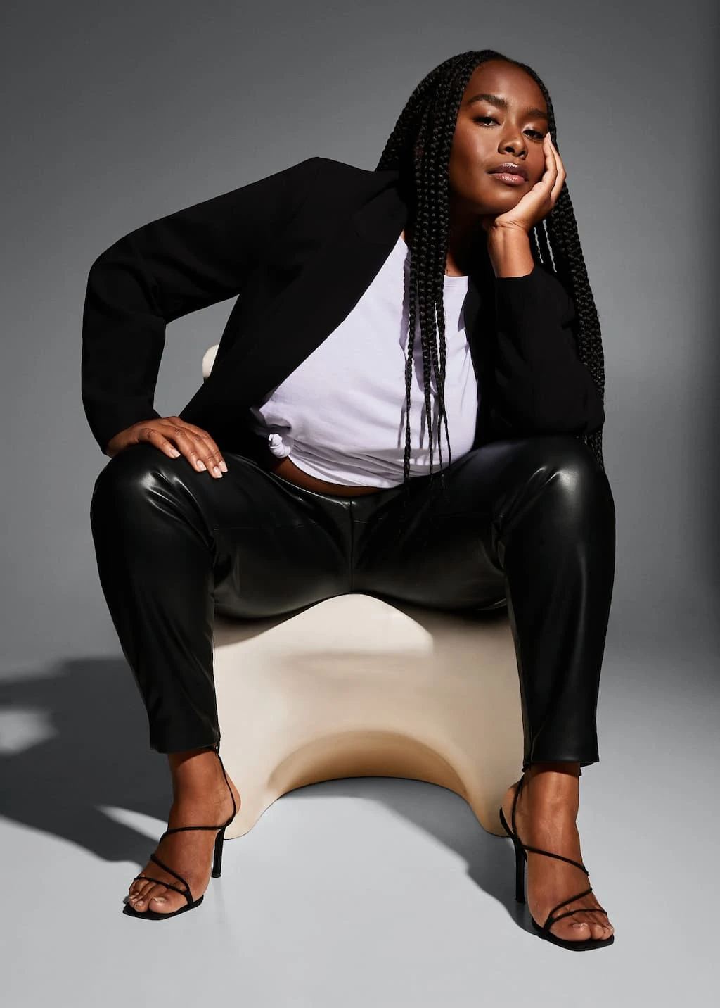 Legging Similicuir Ouvertures â Image 19