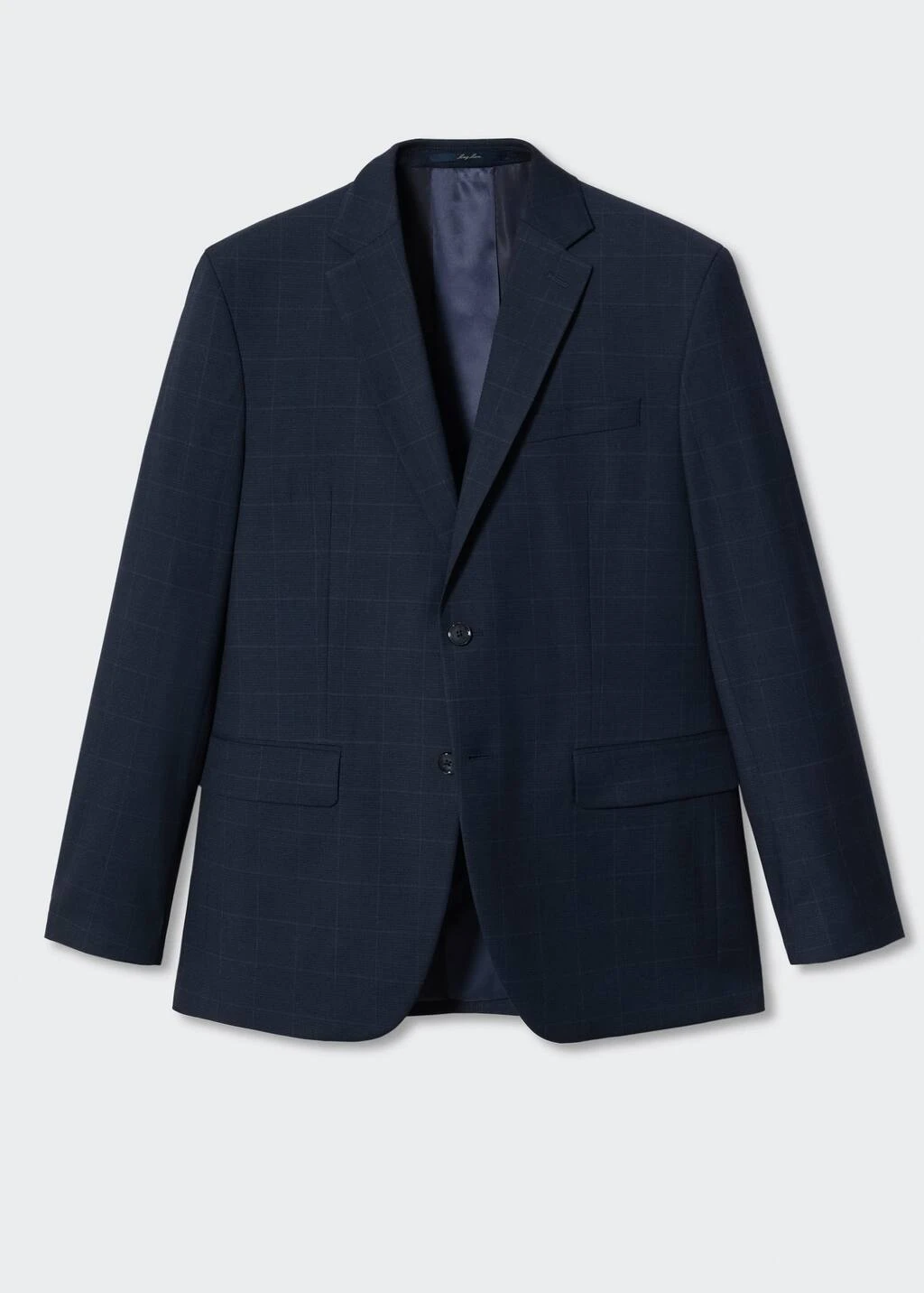 Veste De Costume Slim Fit à Carreaux – Image 8