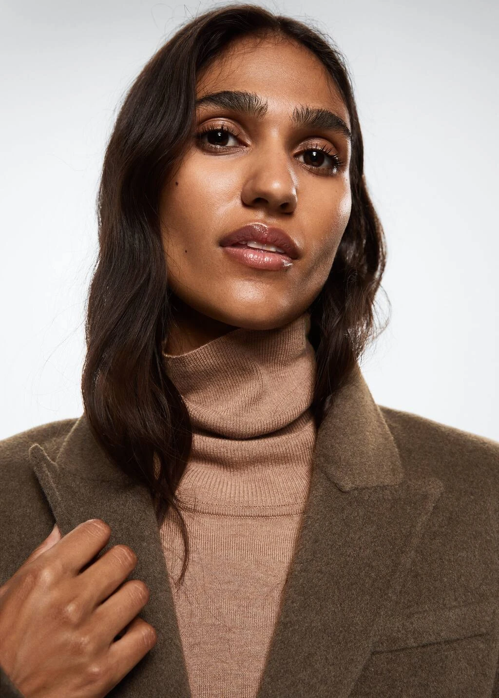 Manteau Laine Ajusté Fait Main – Image 14