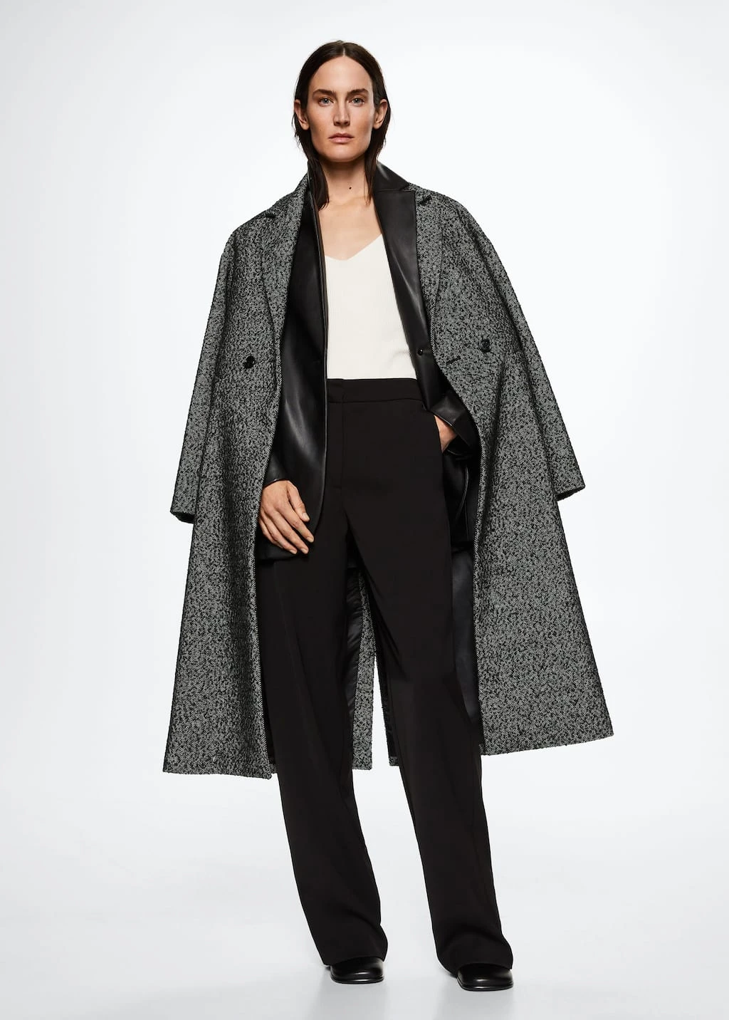 Manteau Laine Oversize – Image 9