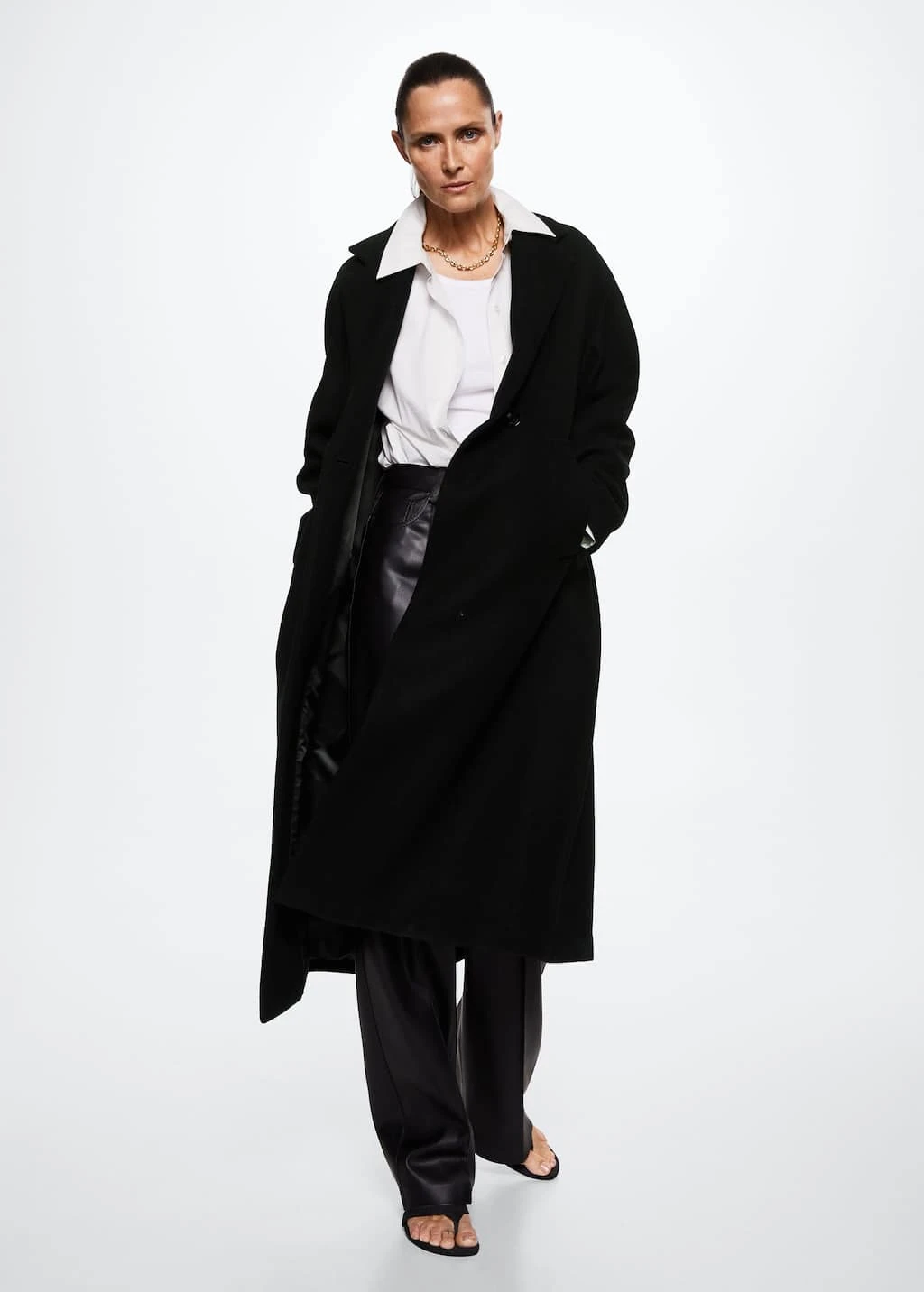 Manteau Laine Oversize – Image 2