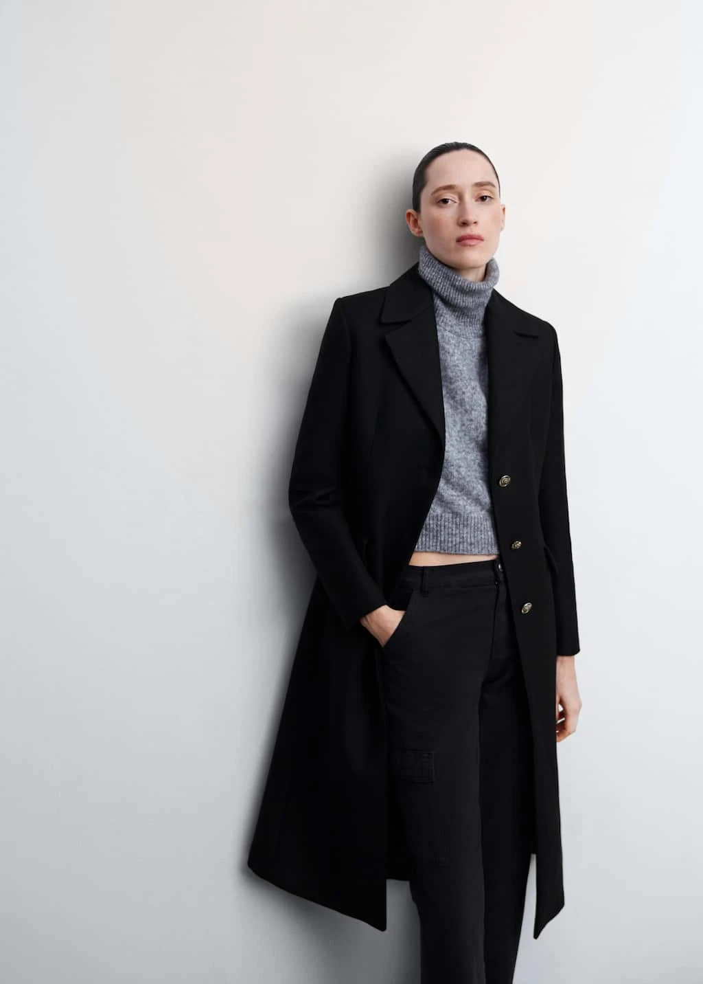 Manteau Boutons Métalliques – Image 5