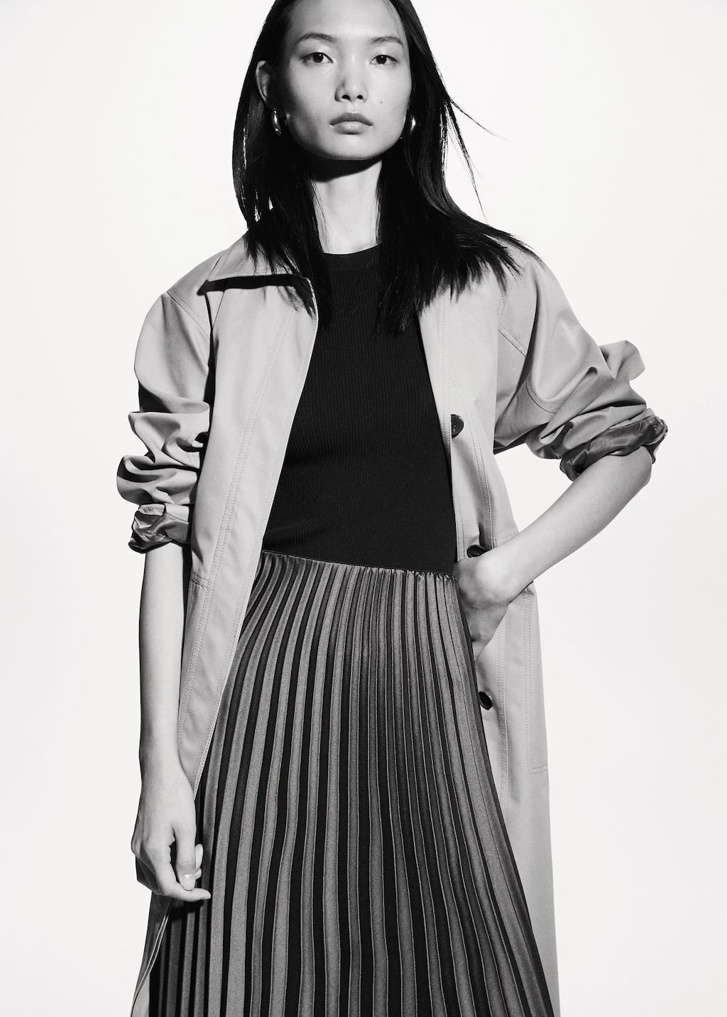 Jupe Plissée Satinée – Image 19