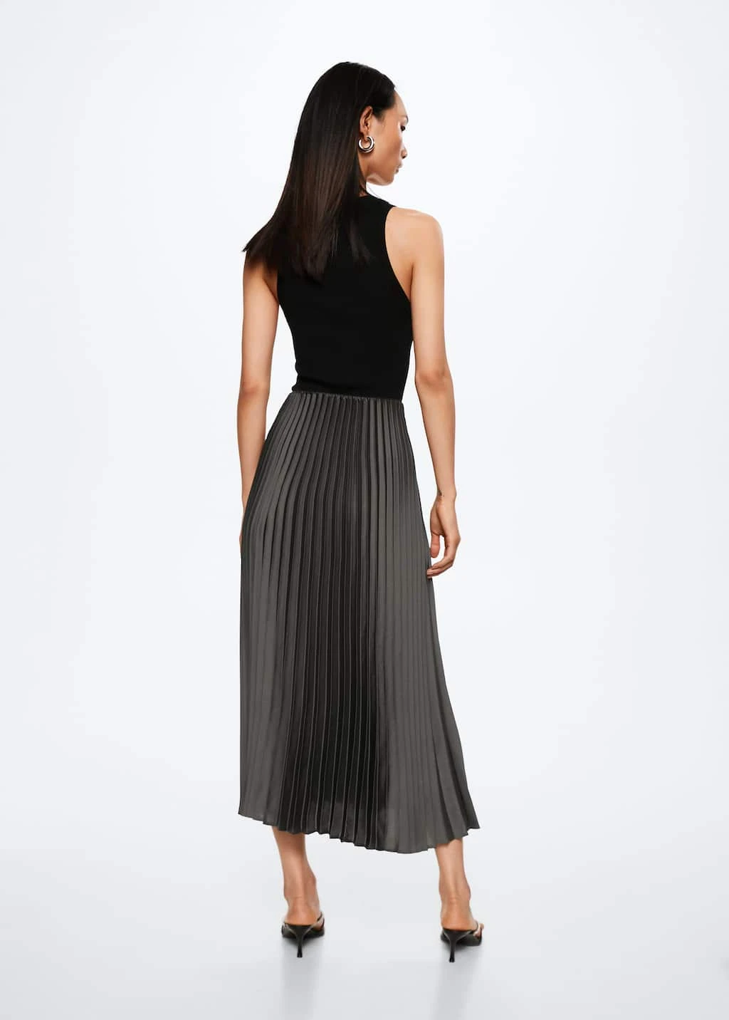 Jupe Plissée Satinée – Image 17