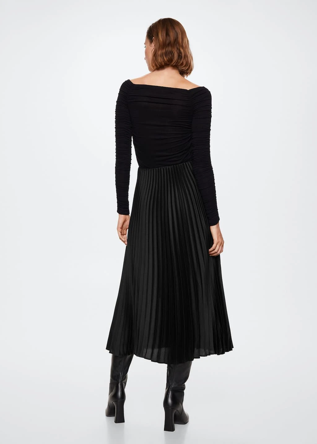 Jupe Plissée Satinée – Image 10