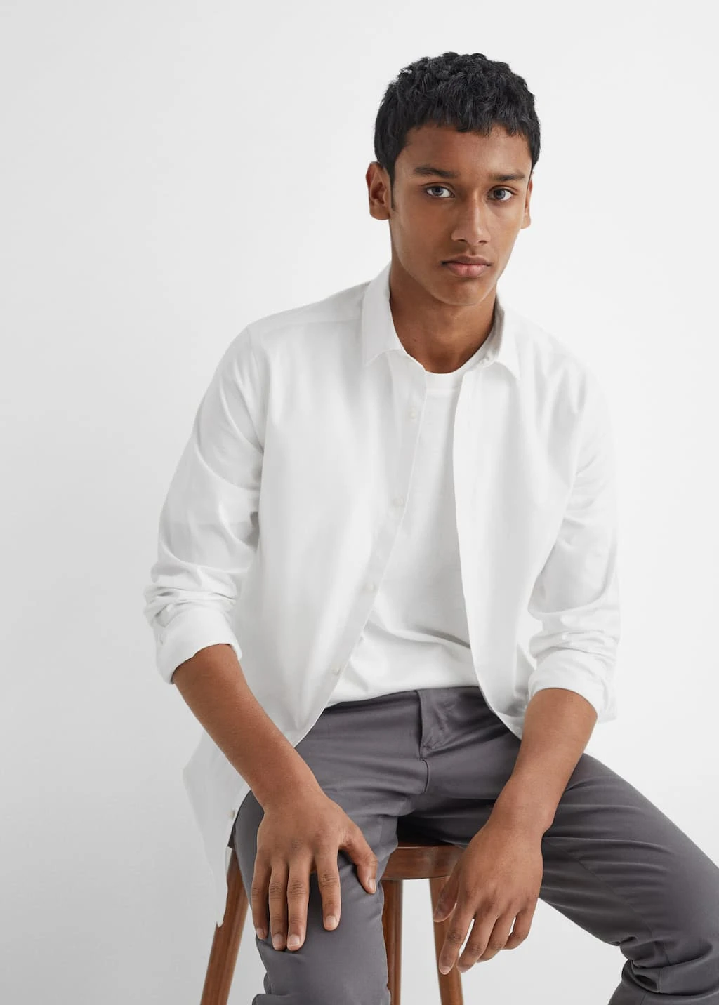 Chemise Slim-fit Essentielle Coton – Image 5