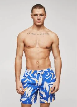 Maillot De Bain Imprimé Tropical