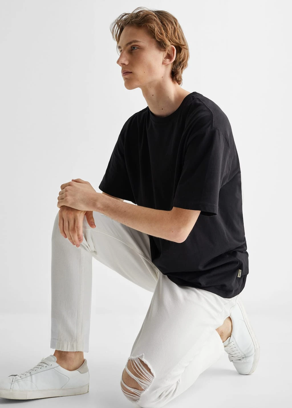 Jeans Tapered-fit DĂ©chirures â Image 4