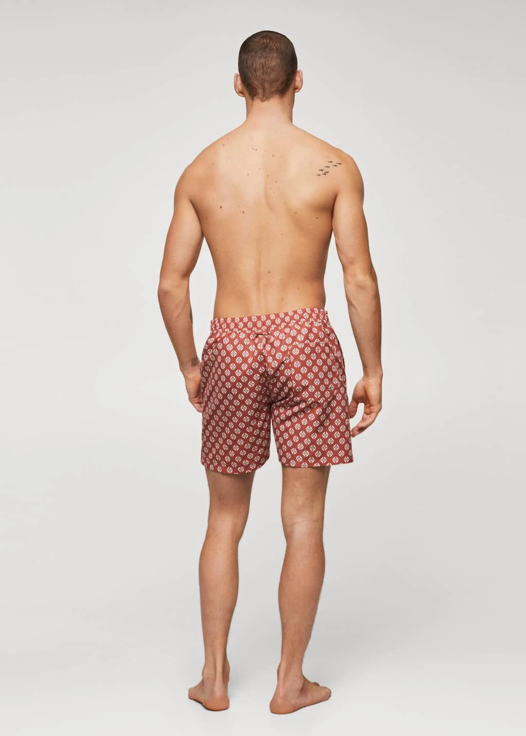 MAN/ Maillot De Bain En Imprimé Géométrique – Image 3