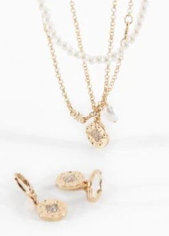 Collier Perles Combinées