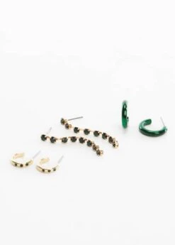 Lot 3 paires De Boucles D’oreilles