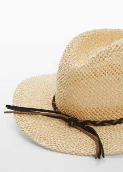 Chapeau Fibre Naturelle Cordon