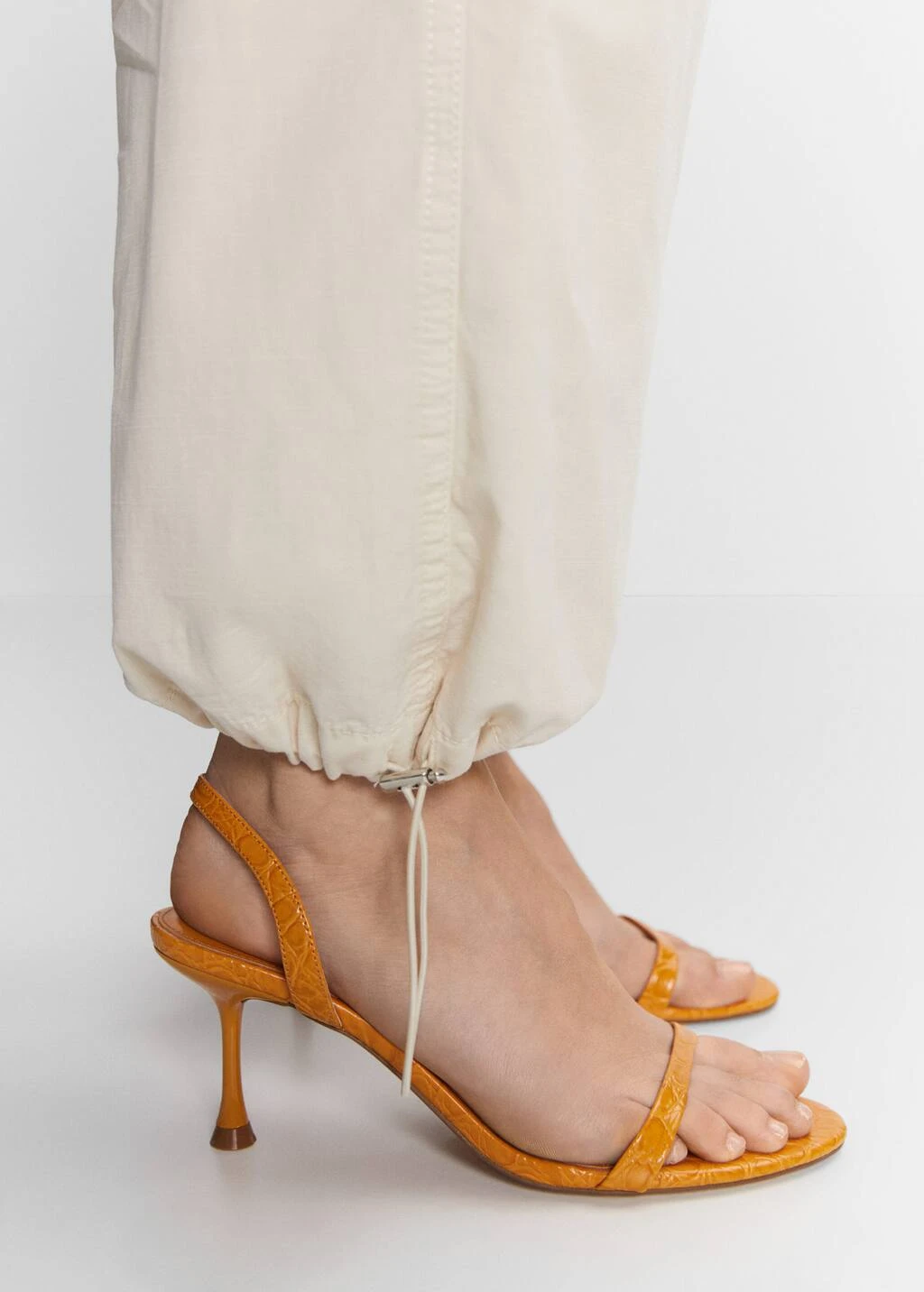 Sandales à Talon Effet Croco – Image 20