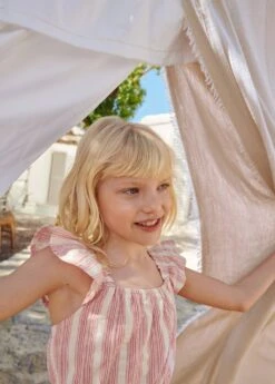 Combinaison Rayures Coton