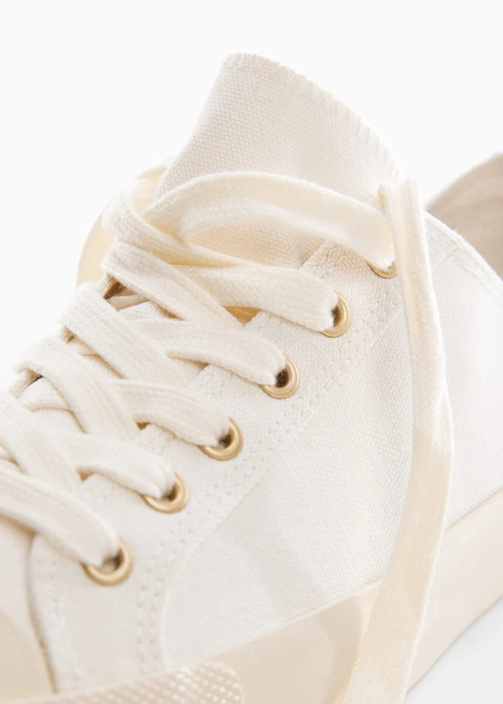 Baskets Lacées Coton – Image 3