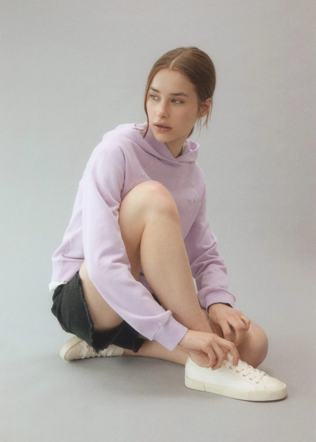 Baskets Lacées Coton – Image 5