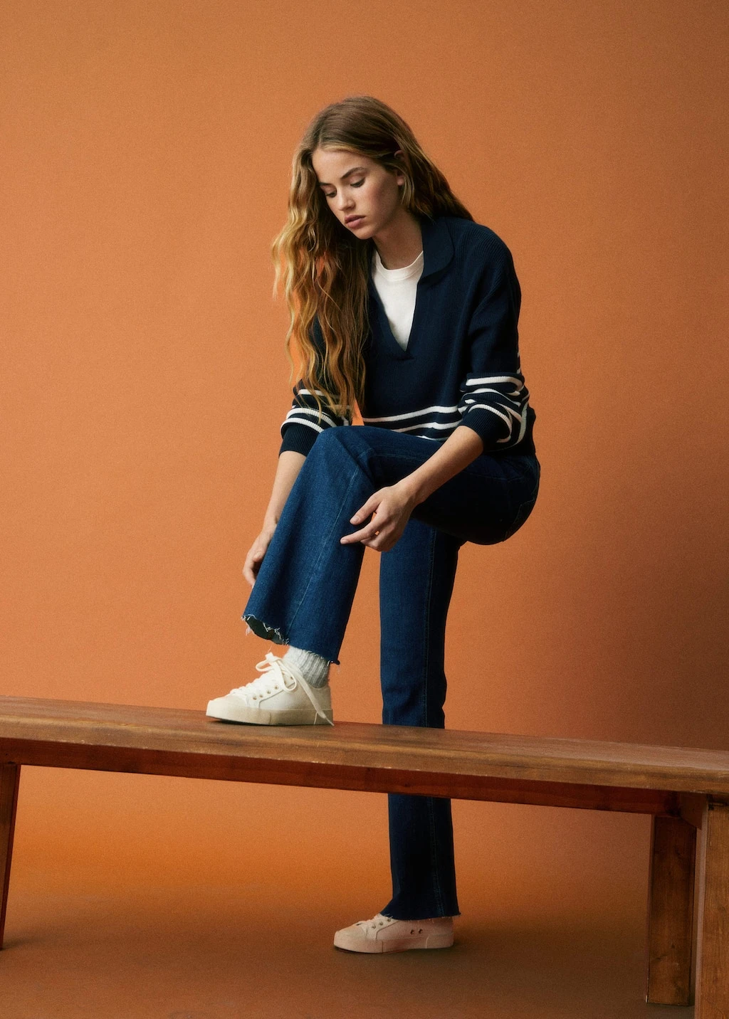 Baskets Lacées Coton – Image 6