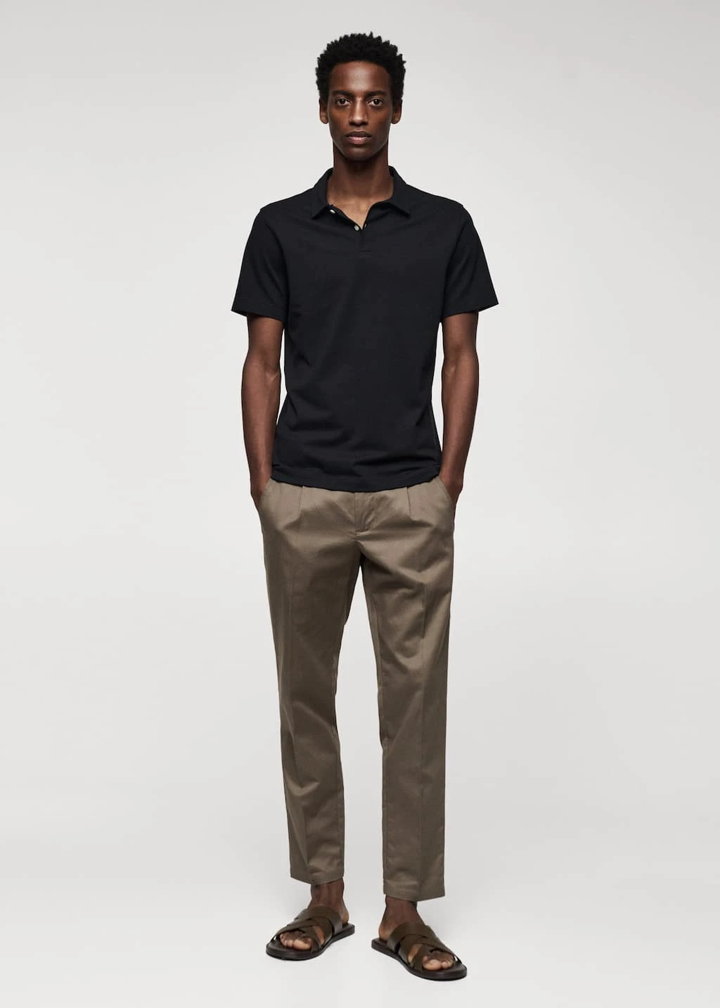 Polo Slim-fit Coton Texturé – Image 2