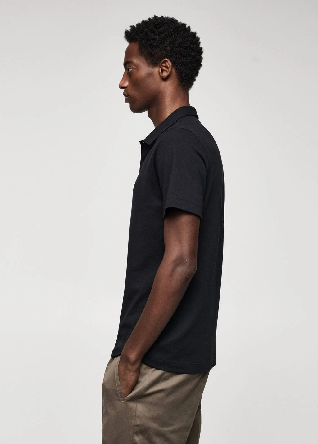 Polo Slim-fit Coton Texturé – Image 5