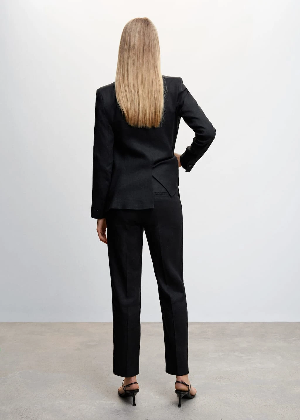 Pantalon Costume 100 % Lin – Image 13