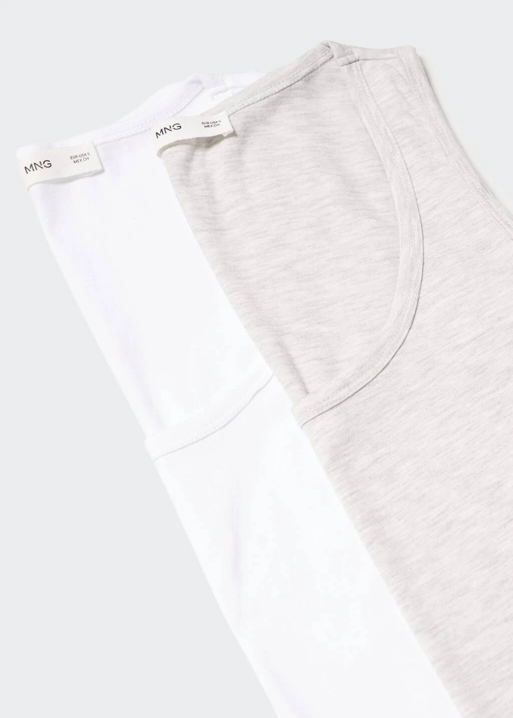 Lot 2 tops Coton – Image 6