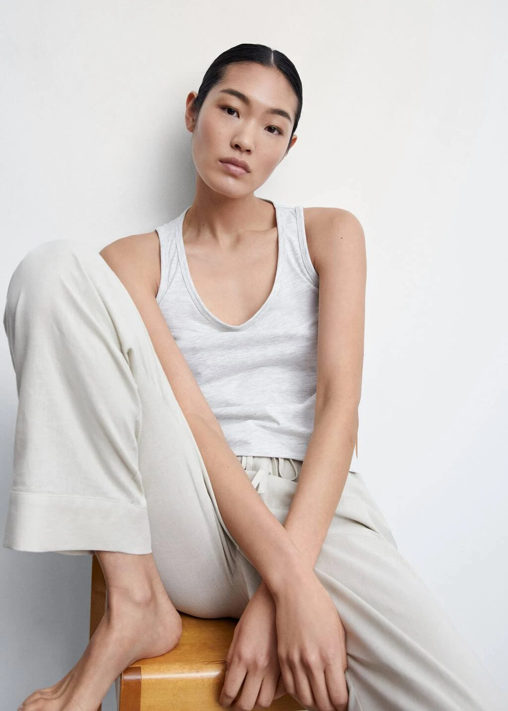 Lot 2 tops Coton – Image 4