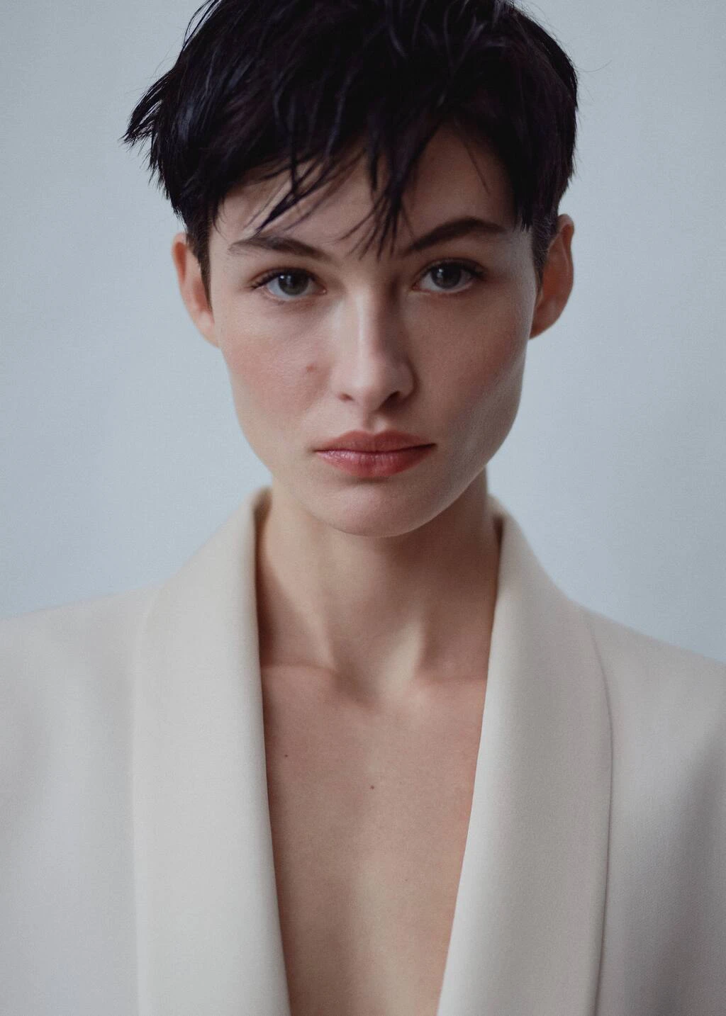 Veste Tailleur Détails Satinés – Image 6