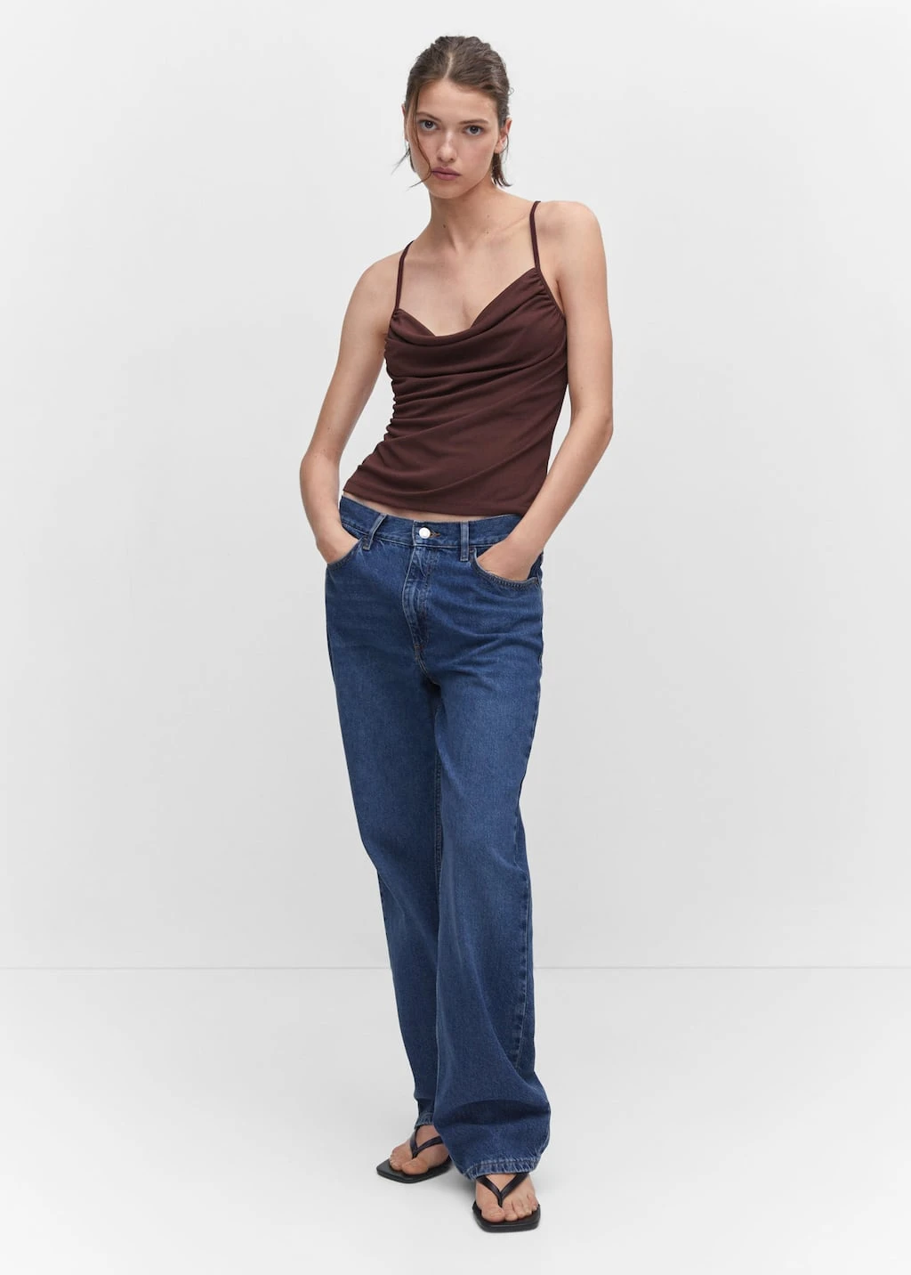 Top De Lingerie DrapĂ© â Image 2