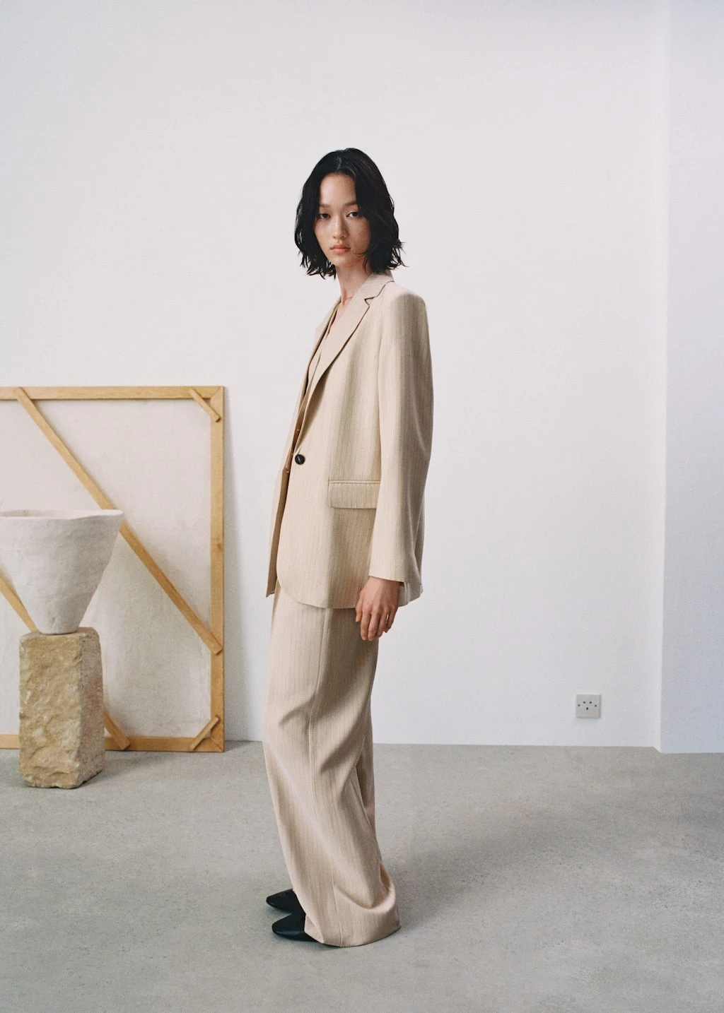 Pantalon à Fines Rayures – Image 6