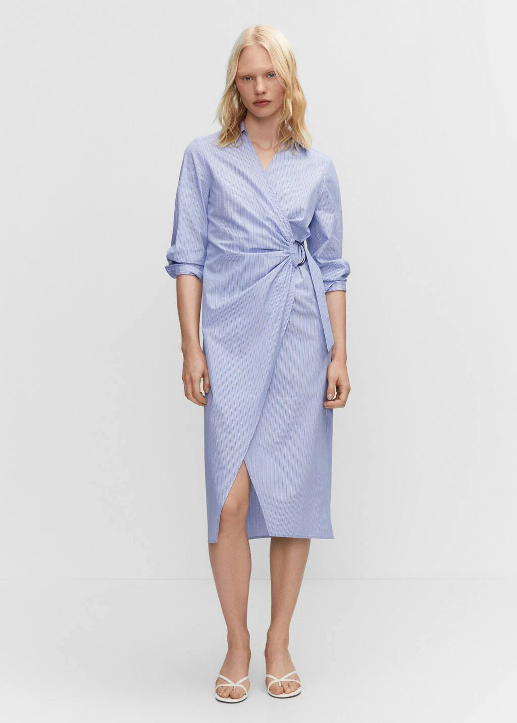 Robe Chemise Détail Métallique – Image 2