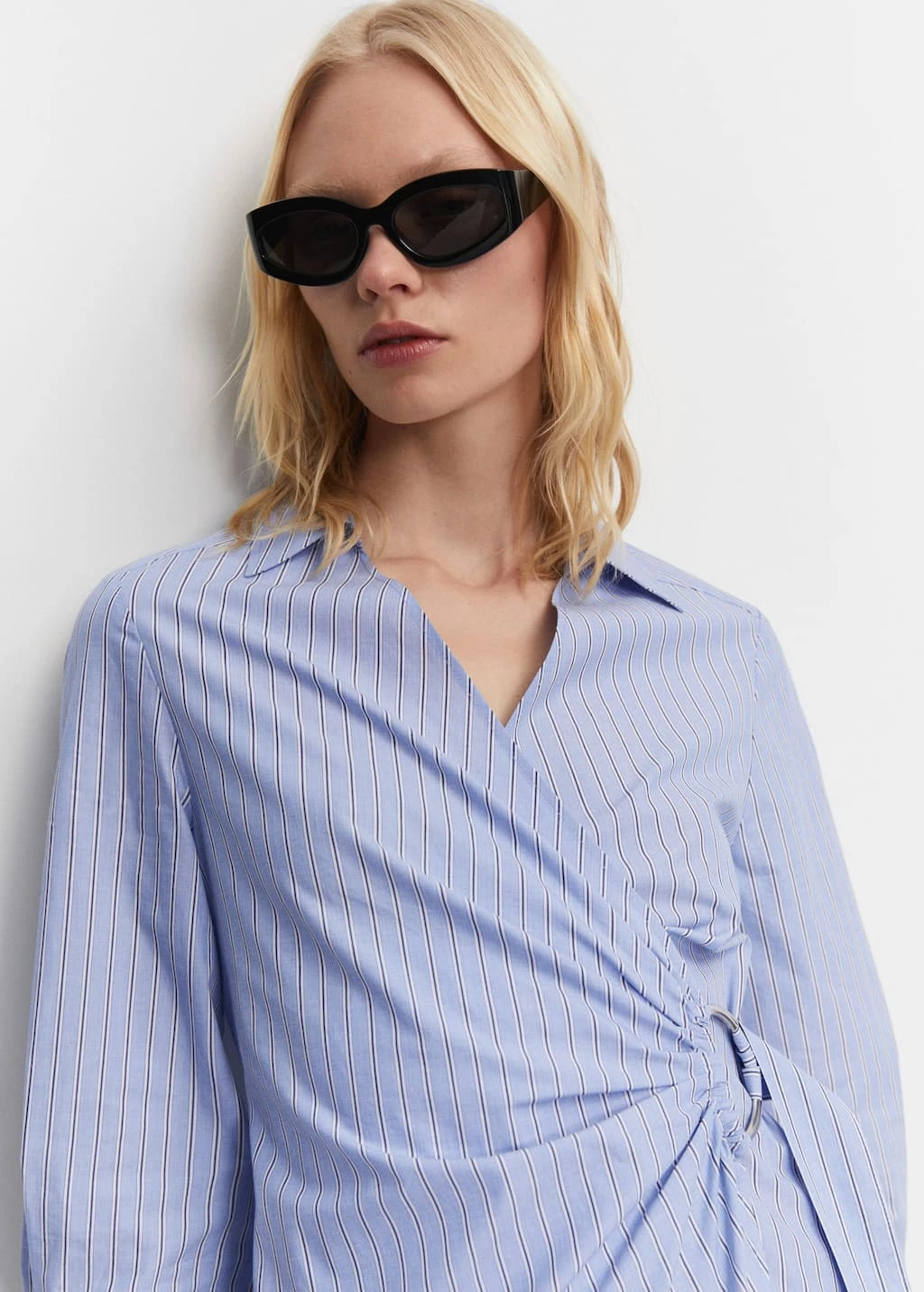 Robe Chemise Détail Métallique – Image 4