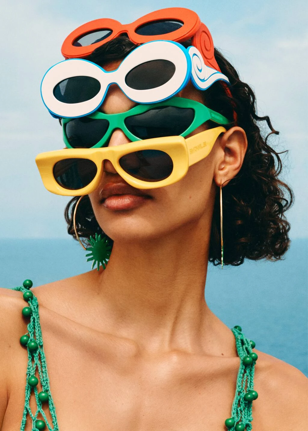 Lunettes De Soleil Cristaux Irréguliers – Image 6