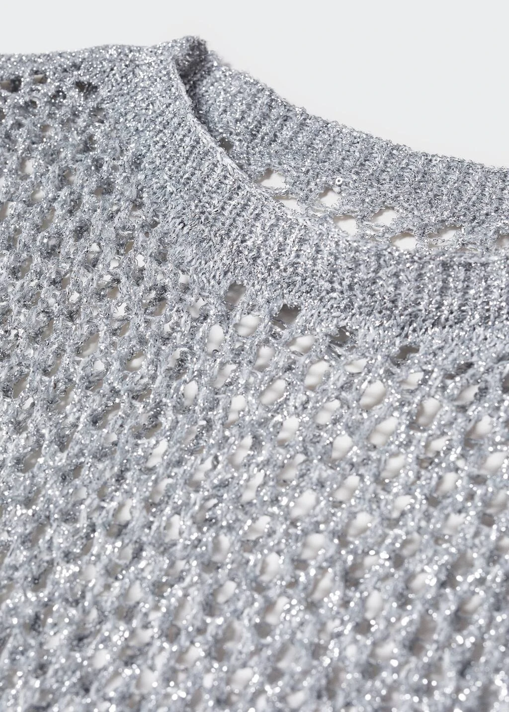 Robe Maille Métallisée – Image 6