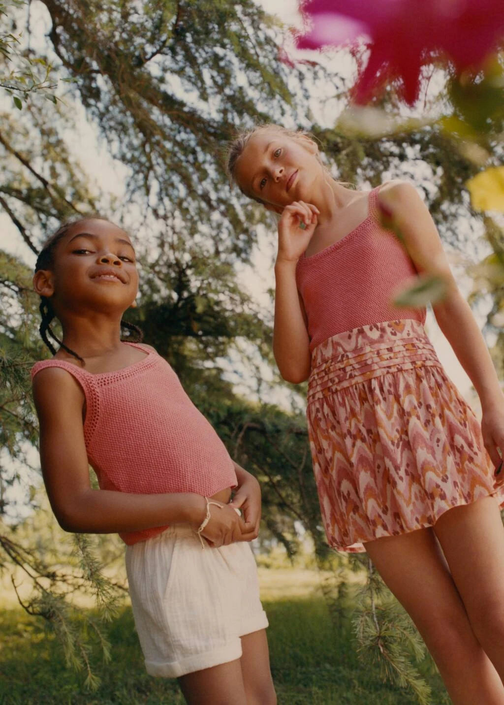 Short Coton élastique