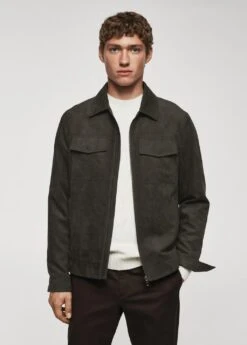 Blouson Imitation Daim