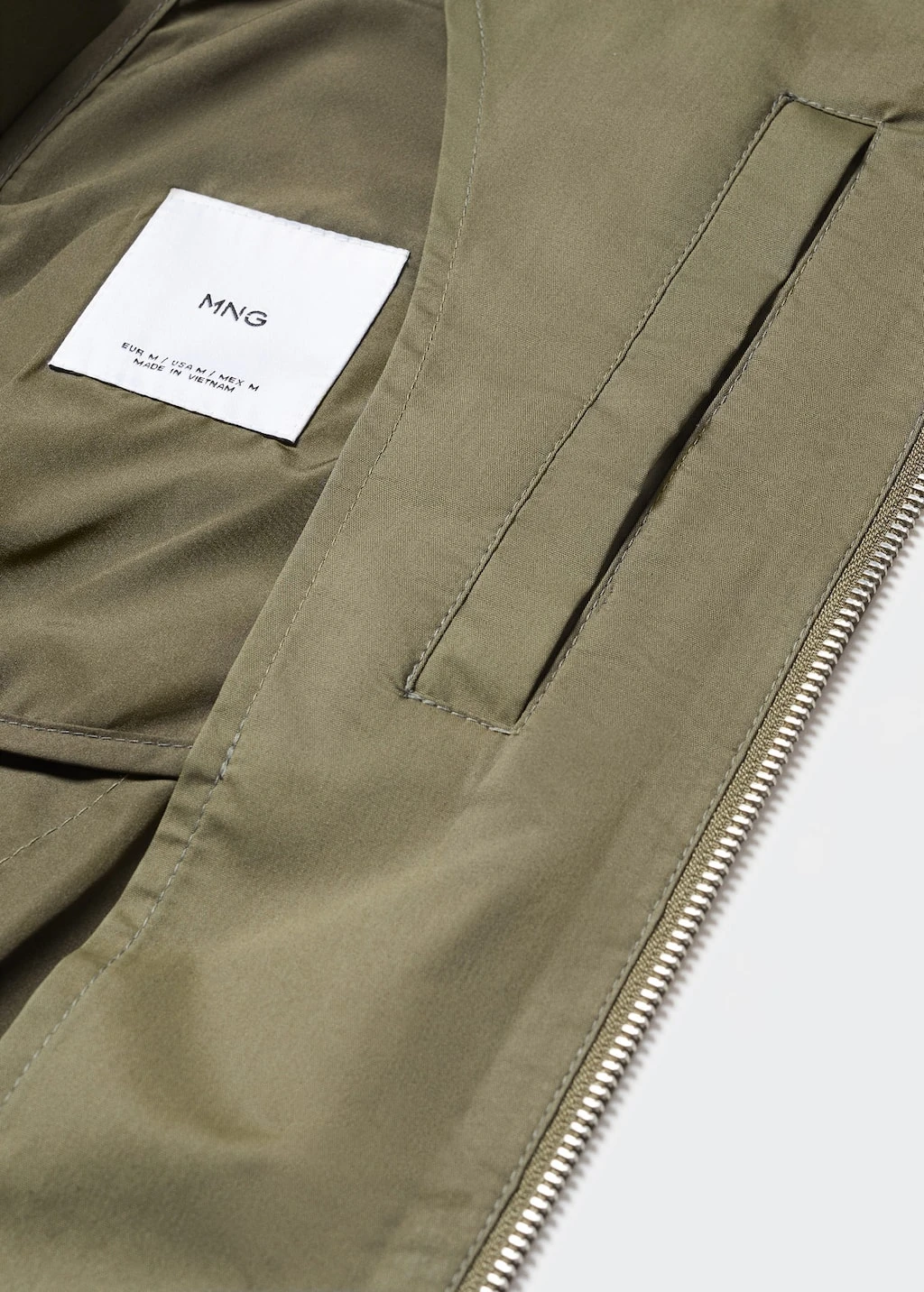 Veste Bomber Tissu Léger – Image 6