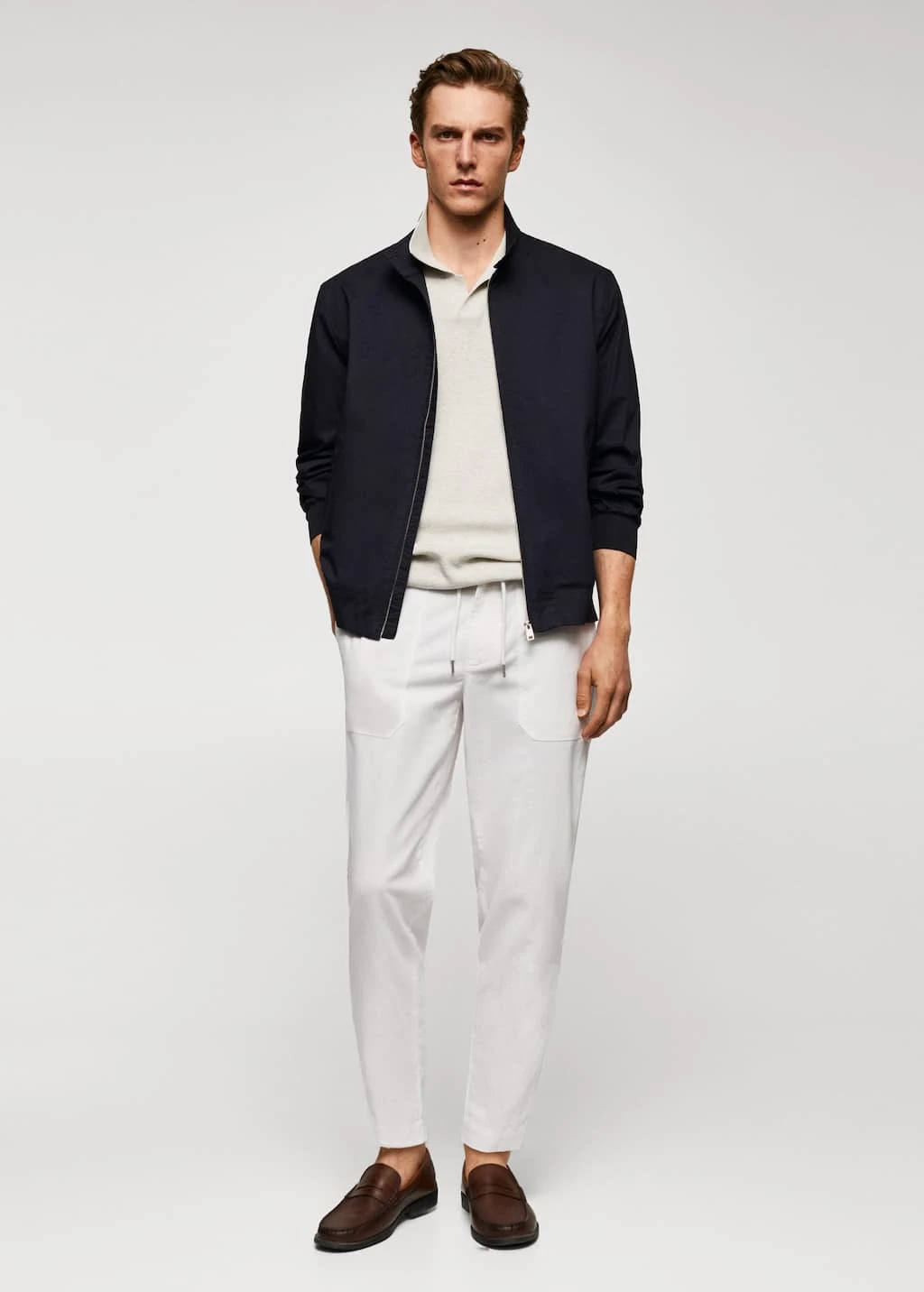 Veste Bomber Tissu Léger – Image 9