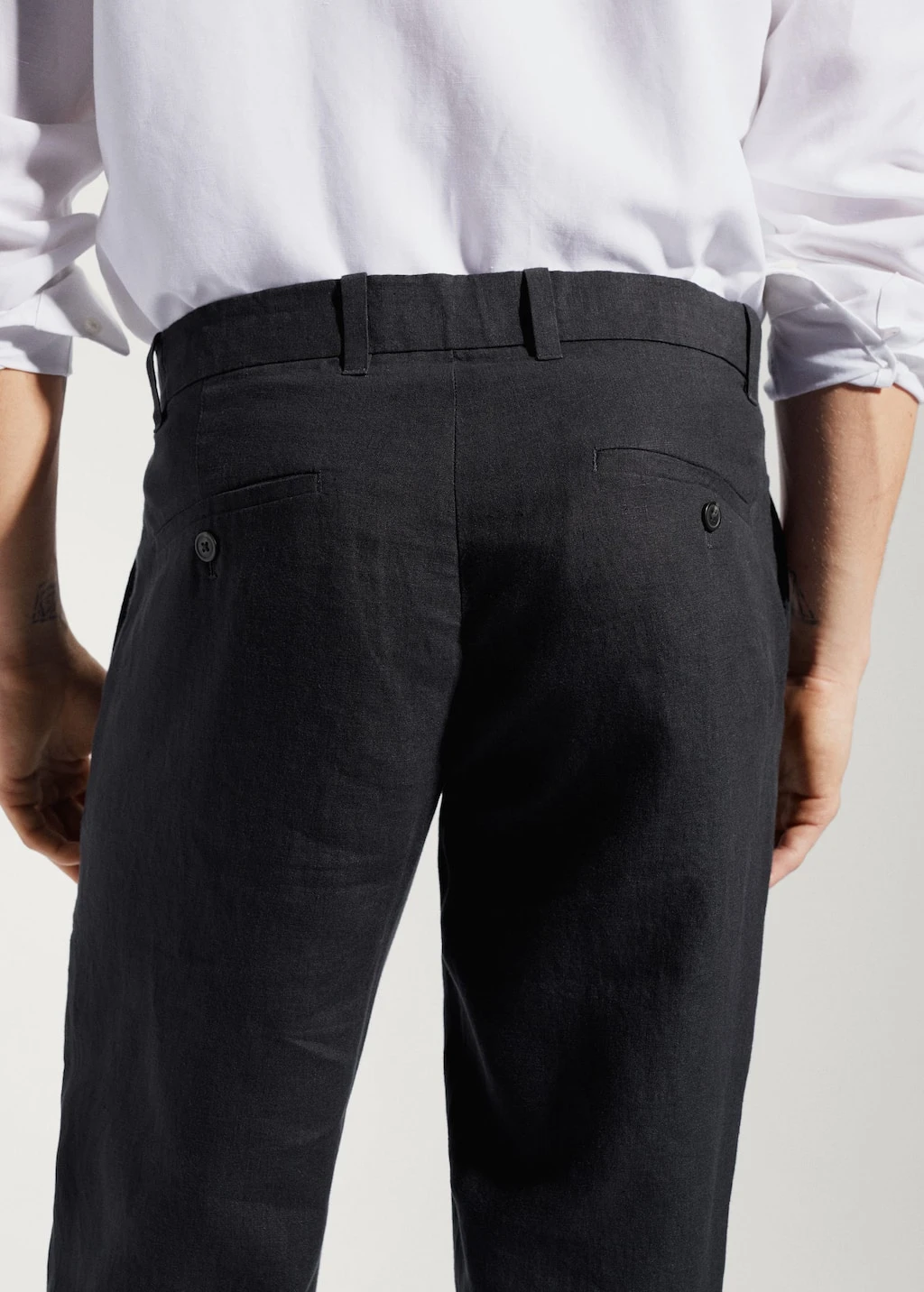Pantalon 100 % Lin Slim Fit – Image 16
