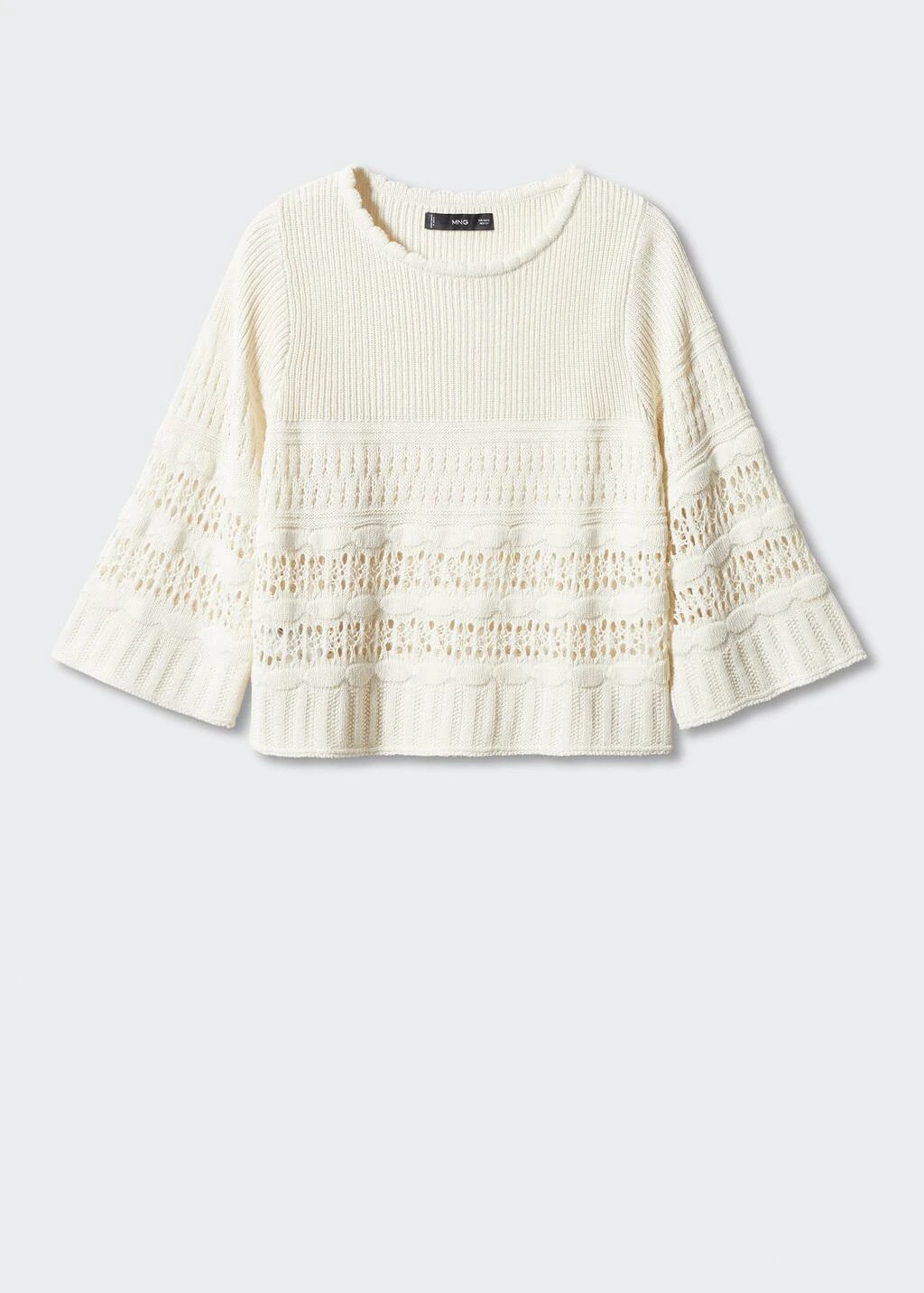 Pull-over AjourĂ© Manches Cloche â Image 6