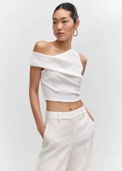 Top Asymétrique Texturé