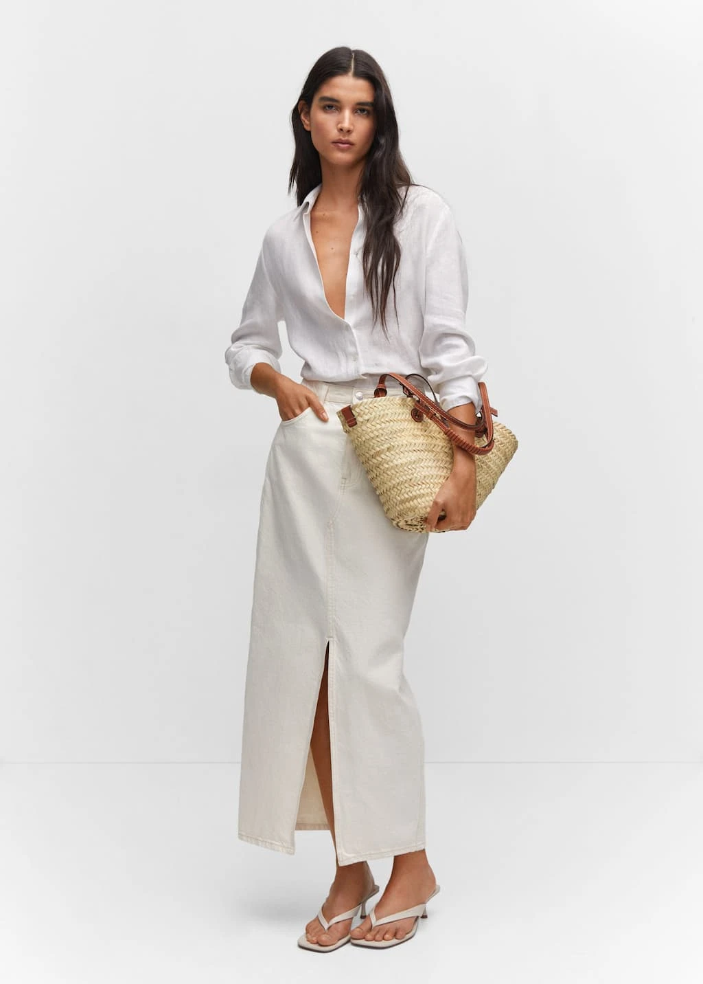 Petit Sac Cabas Raphia