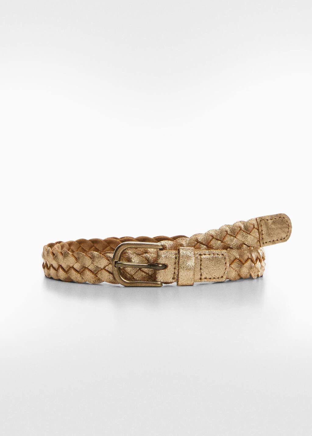 Ceinture Tressée Métallisée – Image 3