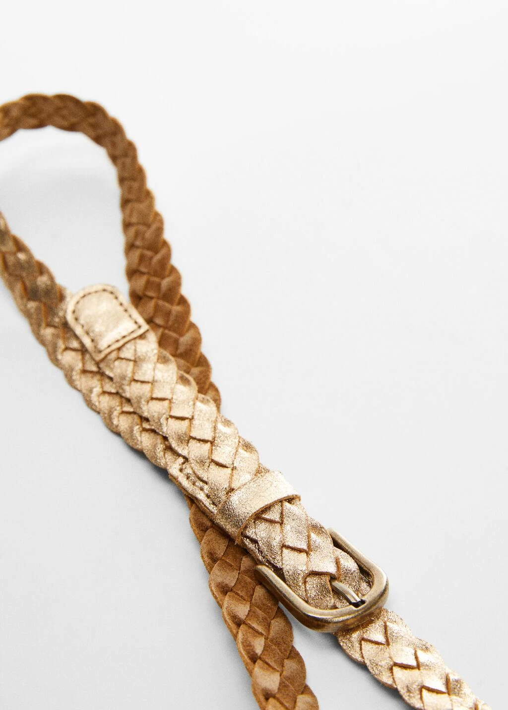 Ceinture Tressée Métallisée – Image 2