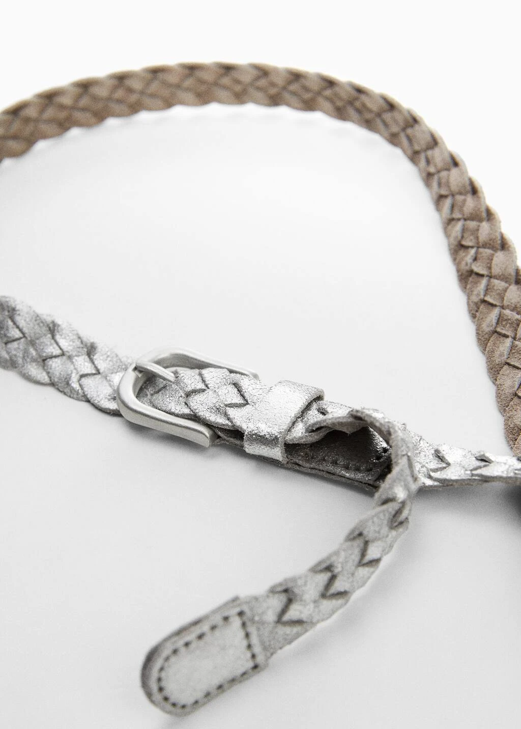 Ceinture Tressée Métallisée – Image 5