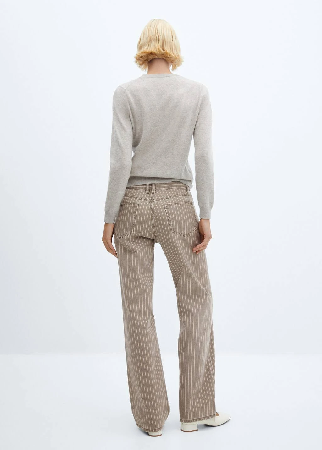 Jean Wideleg Fines Rayures â Image 3